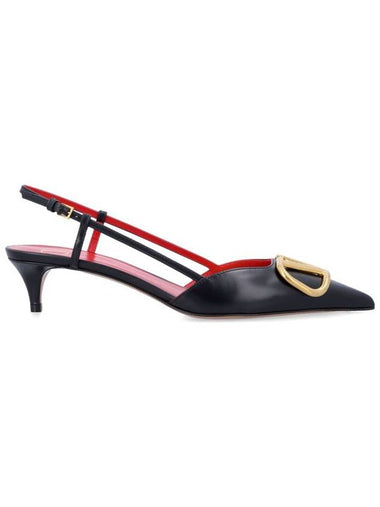 Valentino Garavani Vlogo Signature Slinback Pump - VALENTINO - BALAAN 1