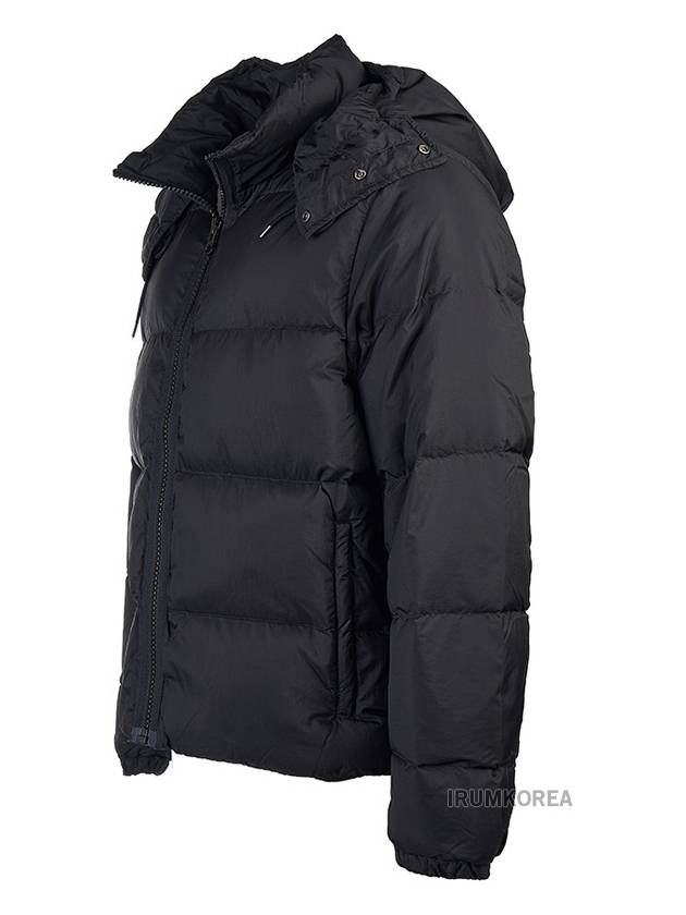 Midlayer Short Padded Down Jacket Black - TEN C - BALAAN 3