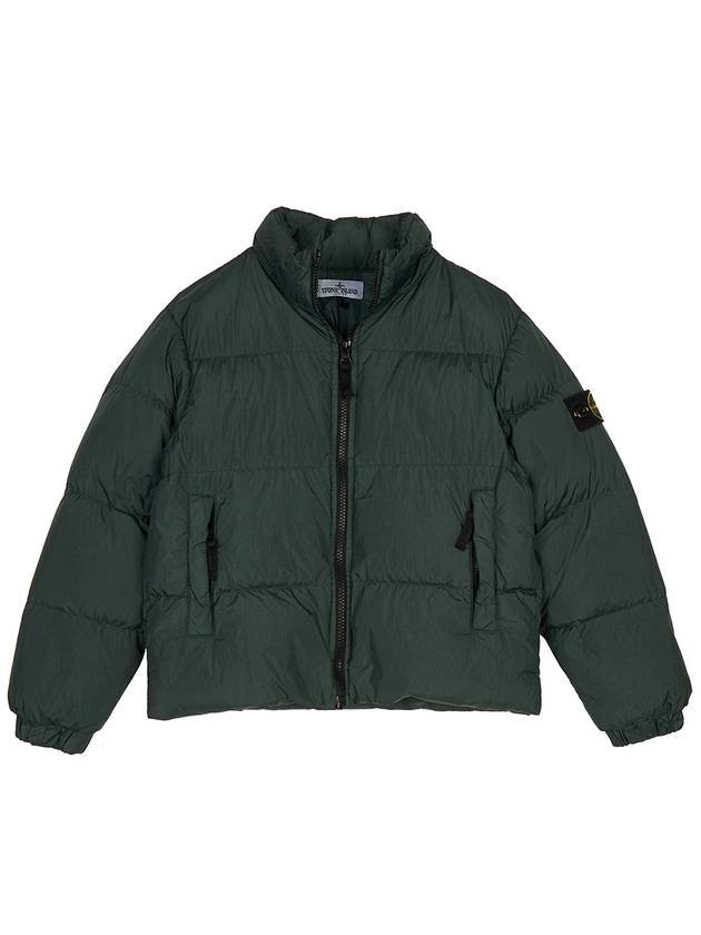 Kids Padded Bomber Jacket Green 791640823 V0053 6A8A - STONE ISLAND - BALAAN 3