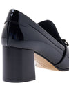 Gancini Ornament Leather Pumps Heels Black - SALVATORE FERRAGAMO - BALAAN 11