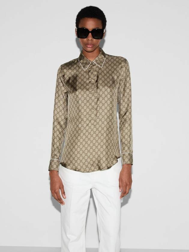 Gucci Shirts Beige - GUCCI - BALAAN 3