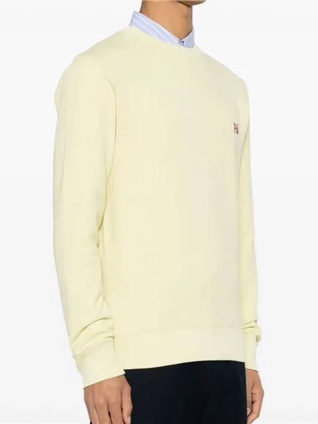 Fox Head Patch Regular Sweatshirt Yellow - MAISON KITSUNE - BALAAN 6