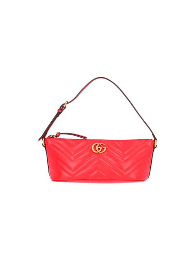 GG Marmont Shoulder Bag Red - GUCCI - BALAAN 2