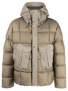 Tempest Combo Down Parka Beige - TEN C - BALAAN 2