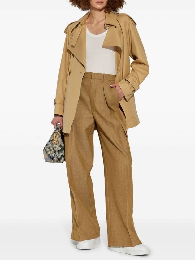 Gabardine Trench Coat Beige - BURBERRY - BALAAN 4