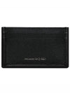 Logo Card Wallet Black - ALEXANDER MCQUEEN - BALAAN 2