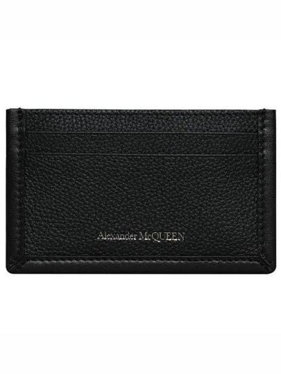 Logo Card Wallet Black - ALEXANDER MCQUEEN - BALAAN 2