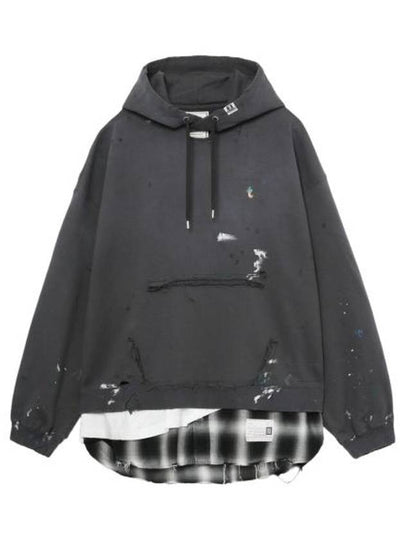 Triple Layered Hoodie Black - MAISON MIHARA YASUHIRO - BALAAN 2