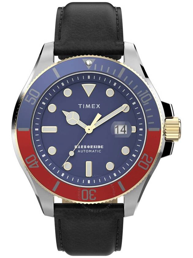 Timex Harborside Coast Automatic Blue Dial Men's Watch TW2V72200VQ - TIMEX - BALAAN 1