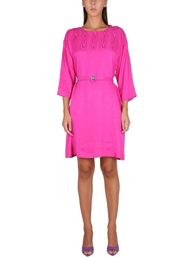 Boutique Midi Dress 04201130 0219 FUCHSIA - MOSCHINO - BALAAN 2