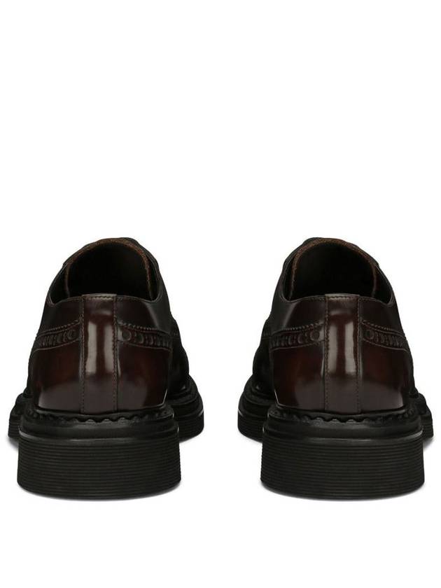 Brush Leather Oxford Shoes A20159A1203 80048 TESTA DI MORO B0170459628 - DOLCE&GABBANA - BALAAN 4