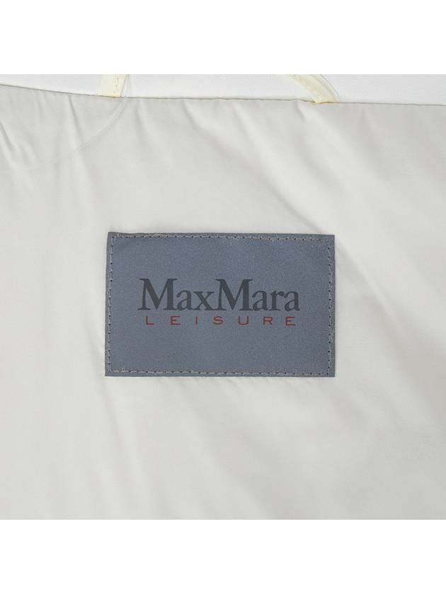 Circolo Hooded Padding White - MAX MARA - BALAAN 11