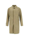 Men's Hampstead Welt Pocket Single Coat Beige - BURBERRY - BALAAN 2