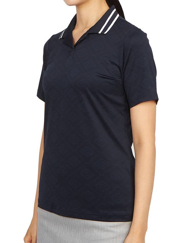 Women's Sammy Polo Shirt Navy - J.LINDEBERG - BALAAN 3