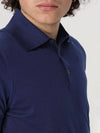 Classic Knit Polo Shirt Navy - BRUNELLO CUCINELLI - BALAAN 5