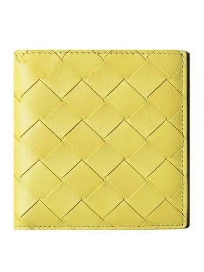 Intrecciato Half Wallet Yellow - BOTTEGA VENETA - BALAAN 2