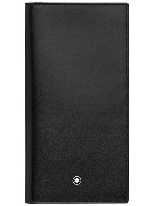 Meisterstuck 6cc Long Wallet Black - MONTBLANC - BALAAN 1