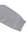 Paris Loose Cotton Fleece Man To Man Grey Melange - CELINE - BALAAN 6