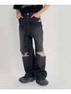 DISTRESSED BAGGY DENIM PANTS - INTERSECTION - BALAAN 2