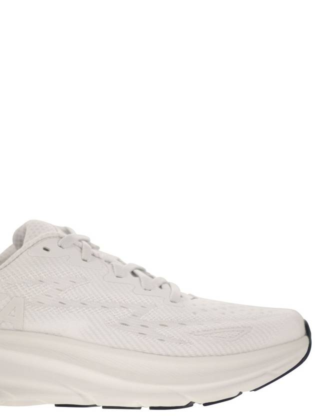 Clifton 9 Low Top Sneakers Grey White - HOKA ONE ONE - BALAAN 7