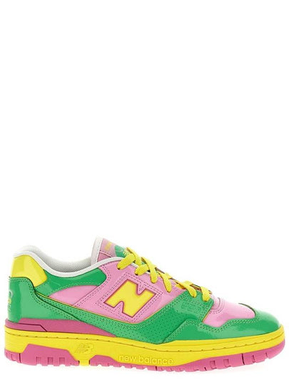 550 Y2K Low Top Sneakers Pink Palm Leaf - NEW BALANCE - BALAAN 2