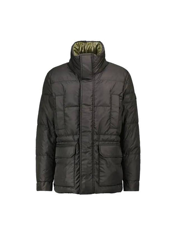 Guerin double-sided logo patch padded khaki black - MONCLER - BALAAN 1