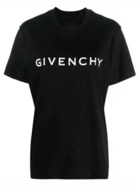 Archetype logo print t-shirt - GIVENCHY - BALAAN 2