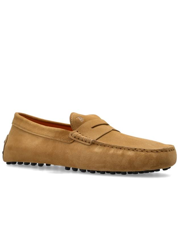 Tod’s Suede Moccasins, Men's, Beige - TOD'S - BALAAN 4