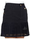 Golf Wear Women s Mini Pleated Skirt MLW 3B AE06 NAVY - MARK & LONA - BALAAN 10