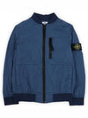 Kids Wappen Patch Bomber Jacket Dark Blue - STONE ISLAND - BALAAN 2