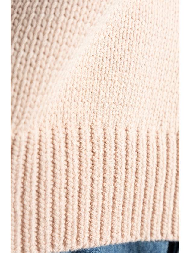 Theory Cotton Sweater, Women's, Pink - THEORY - BALAAN 5