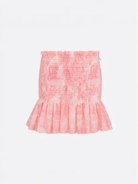 Riviera ruffle miniskirt 441J99A3877 X0844 - DIOR - BALAAN 1