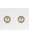 Louise Tresor Earrings Gold - LOUIS VUITTON - BALAAN 1