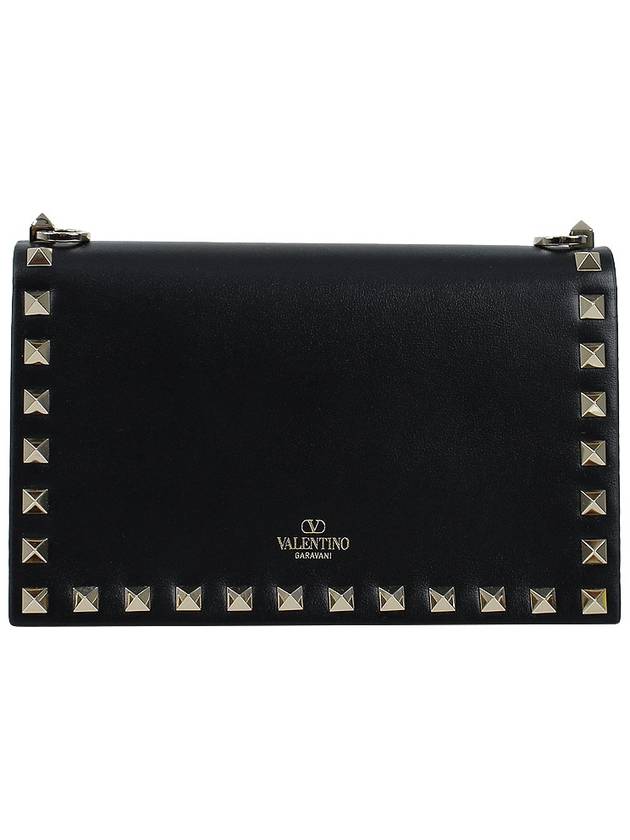 Rockstud Shoulder Bag Black - VALENTINO - BALAAN 6