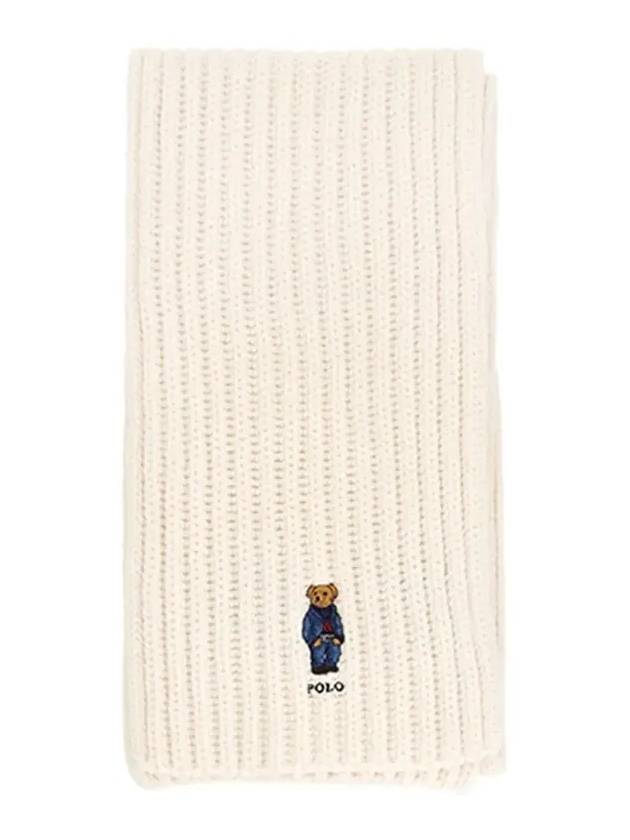 Teddy Bear Muffler Beige - POLO RALPH LAUREN - BALAAN 5