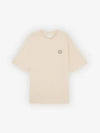 Bold Fox Head Patch Oversized Short Sleeve T-Shirt Beige - MAISON KITSUNE - BALAAN 2