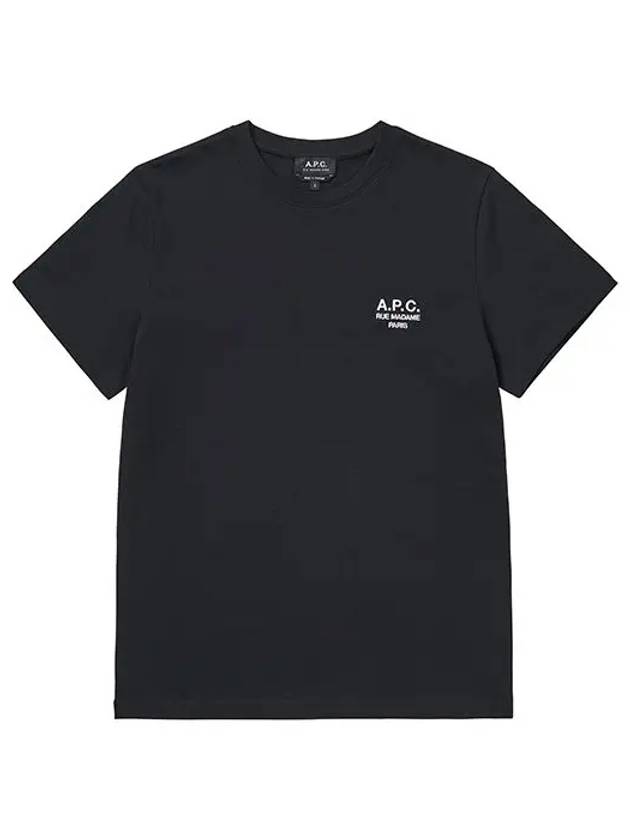 Raymond Short Sleeve T-shirt Black - A.P.C. - BALAAN 3