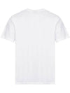 Rabbit Logo Short Sleeve T-Shirt White - PAUL SMITH - BALAAN 4