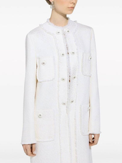 Dolce & Gabbana Coats Cream - DOLCE&GABBANA - BALAAN 2