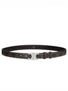 Triomphe Canvas Belt Black - CELINE - BALAAN 2