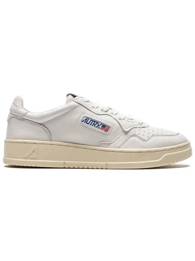 Medalist Goatskin Low Top Sneakers White - AUTRY - BALAAN 2