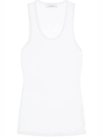 Wardrobe NYC Sleeveless T Shirt W1016R04WHT - WARDROBE.NYC - BALAAN 1