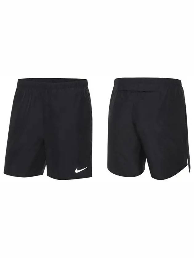 Challenger 5 Inch Running Shorts Black - NIKE - BALAAN 7