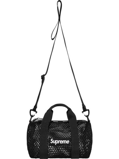 Mesh Mini Duffle Bag Black - SUPREME - BALAAN 1