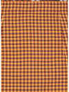 Check Slim Fit Mini H Line Skirt Brown - MARNI - BALAAN 5