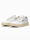 Medalist Green Tab Leather Low Top Sneakers White - AUTRY - BALAAN 3