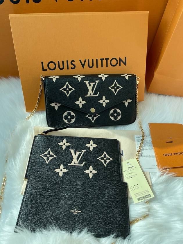 Felicie Pochette Monogram Shoulder Bag Black - LOUIS VUITTON - BALAAN 2