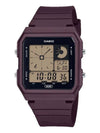 Resin Analog And Digital Watch Purple - CASIO - BALAAN 1