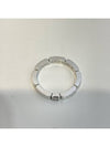 White Gold 1P Diamond Maiyong Panda Wedding Ring 52 - CARTIER - BALAAN 4