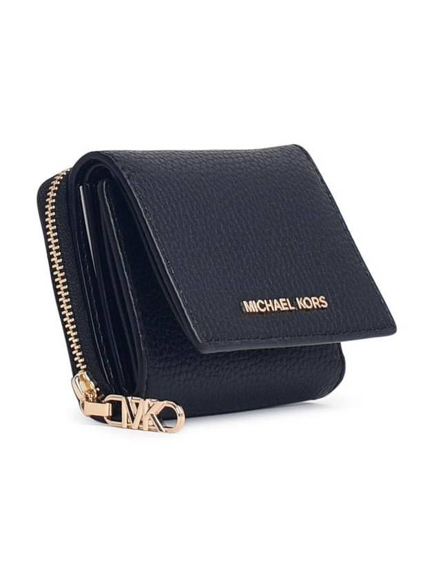 Michael Kors 'Trifold' Black Leather Wallet - MICHAEL KORS - BALAAN 2